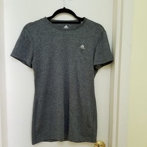 Gray Adidas tee